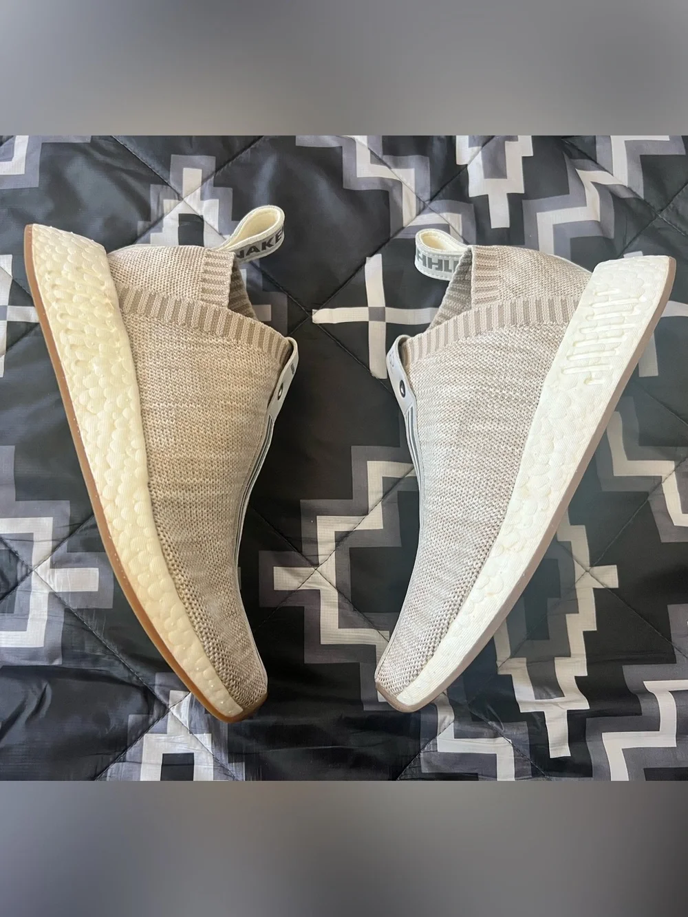 Adidas NMD CS2 Primeknit Kith x Naked Sandstone